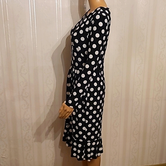 🌸 Gorgeous Lauren by Ralph Lauren polka dot dress dress sz 6 - Picture 8 of 11